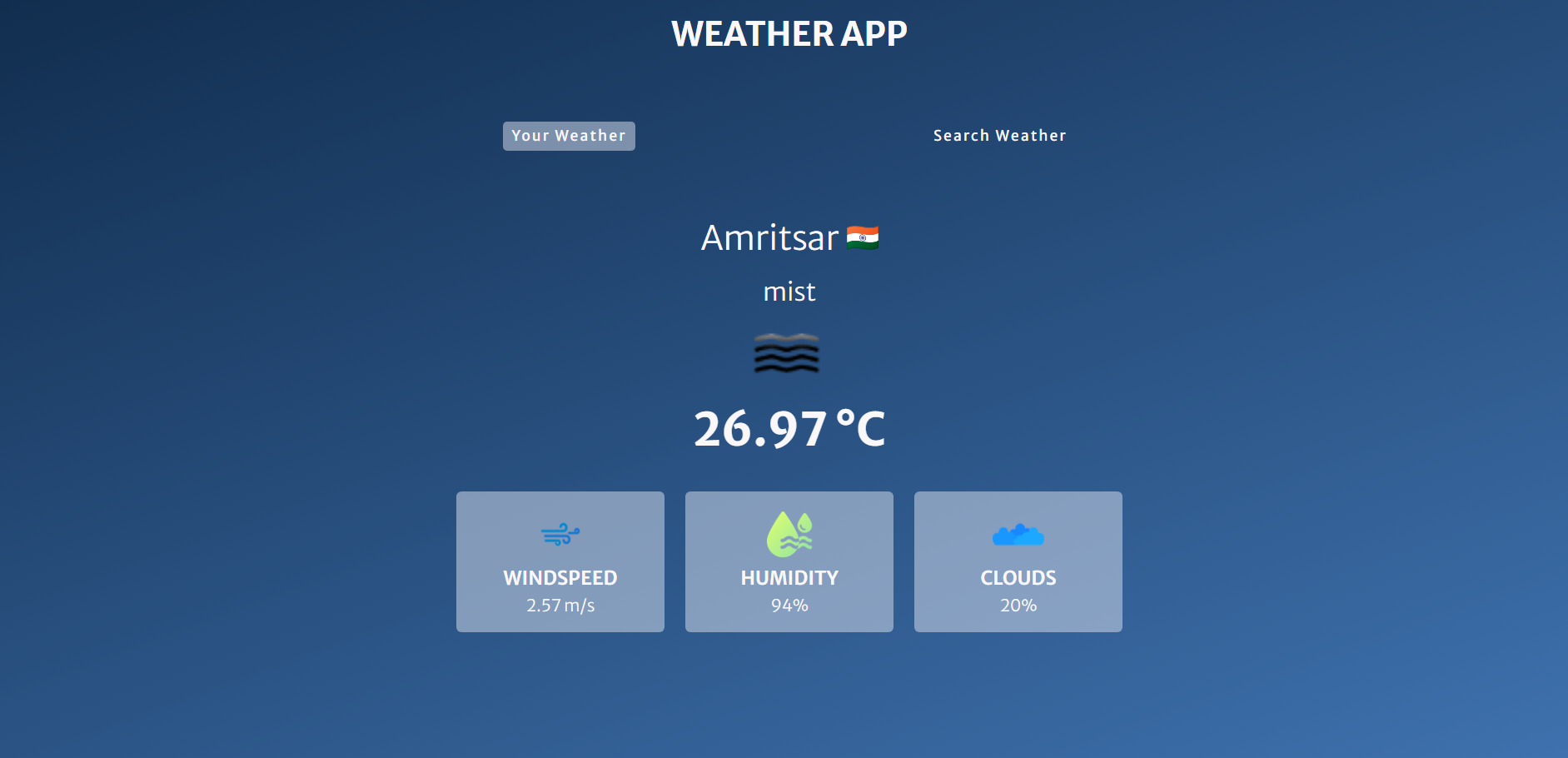 Weather App